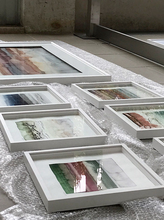 Simone Riedel | Ausstellung | Farbe gibt Raum