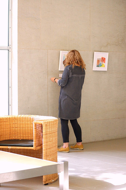 Simone Riedel | Ausstellung | Farbe gibt Raum