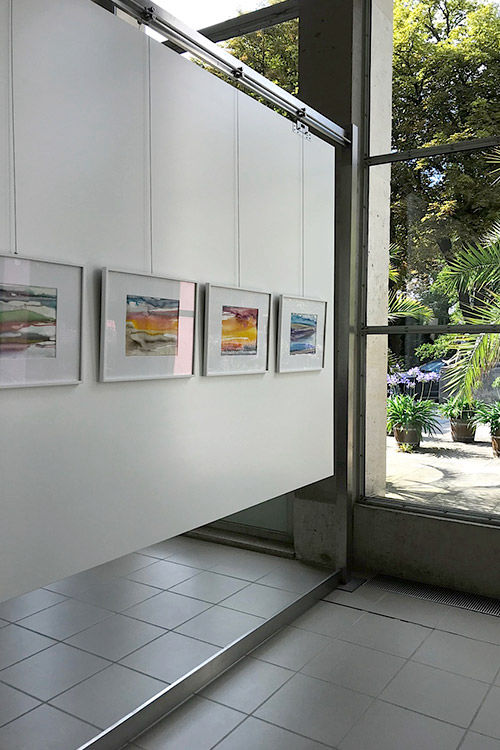 Simone Riedel | Ausstellung | Farbe gibt Raum