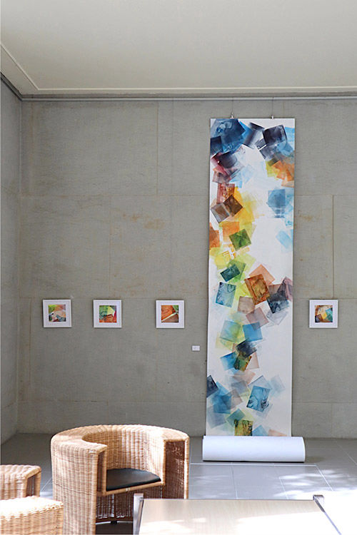 Simone Riedel | Ausstellung | Farbe gibt Raum